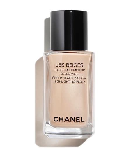 chanel highlighter liquid|chanel les beiges highlighting fluid.